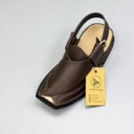 peshawar zalmi inspired brown peshawari chappal – premium leather