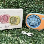 mini usb rechargeable desktop fan portable personal cooling fan with adjustable speed quiet operation compact table fan for office home study travel use!