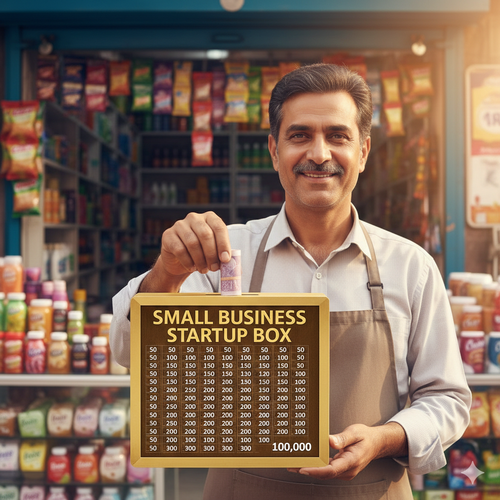 business saving box 100,000 pkr