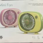mini usb rechargeable desktop fan portable personal cooling fan with adjustable speed quiet operation compact table fan for office home study travel use!