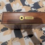 wooden 10 lakh saving box with target chart