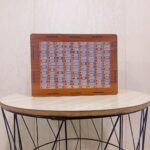 wooden 300,000 saving box challenge chart