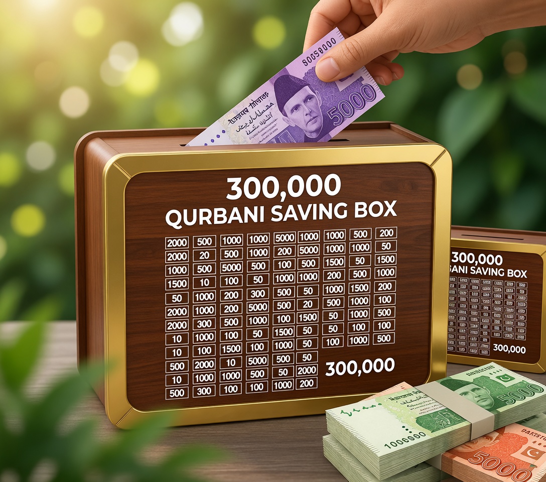qurbani saving box – eid ul adha goal box