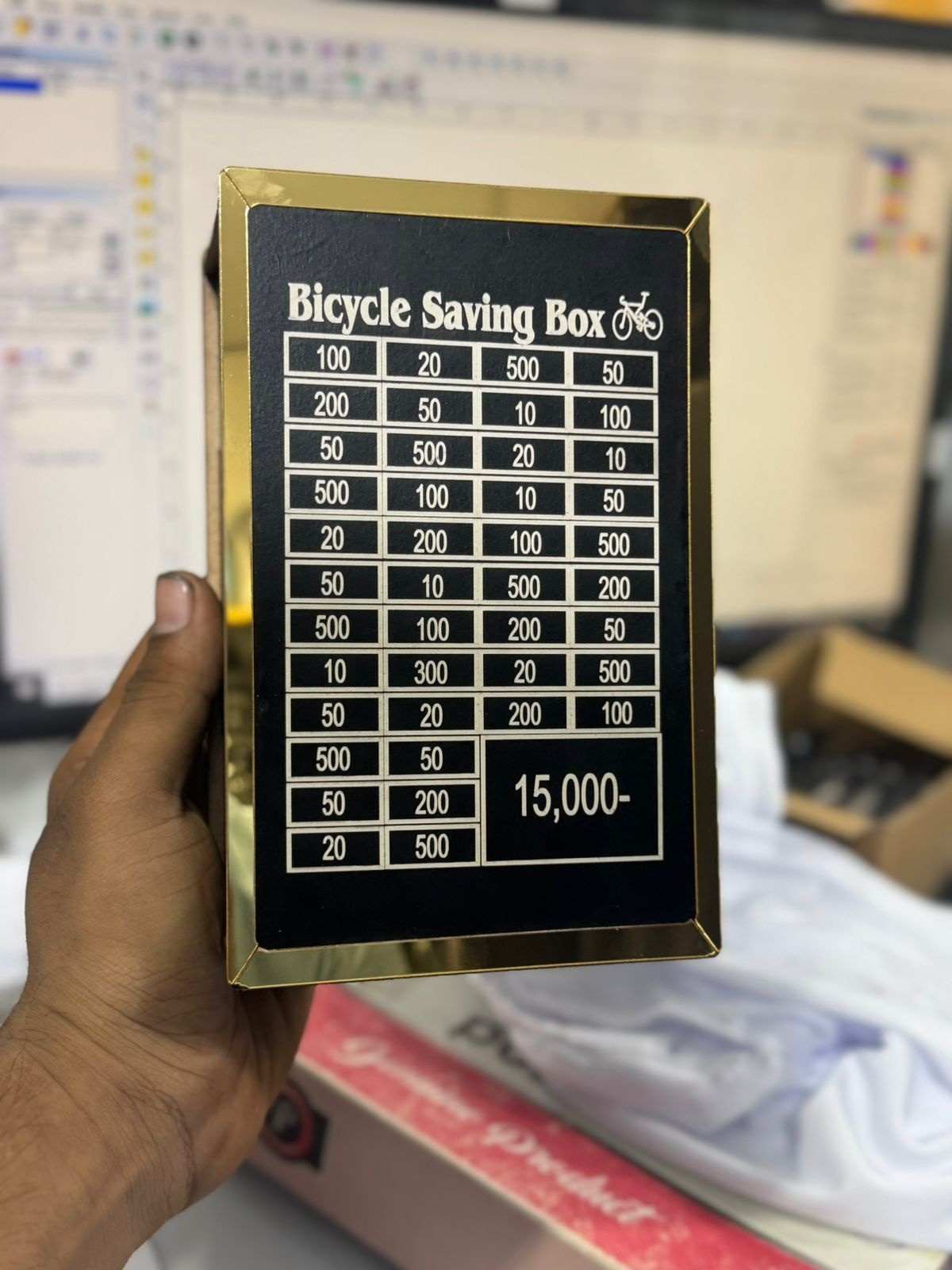 kids bicycle saving box 15,000 pkr