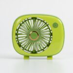 mini usb rechargeable desktop fan portable personal cooling fan with adjustable speed quiet operation compact table fan for office home study travel use!