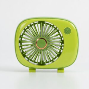 mini usb rechargeable desktop fan portable personal cooling fan with adjustable speed quiet operation compact table fan for office home study travel use!